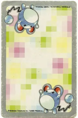 2000 Miltank 3 of Diamonds Pokemon Silver Part 2 Playing Card Japan Original - Image 3