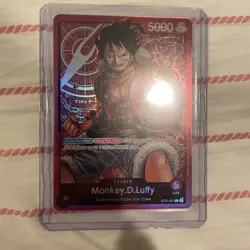 Monkey.D.Luffy ST01-001 - One Piece Card Game Leader Post Errata - Image 1