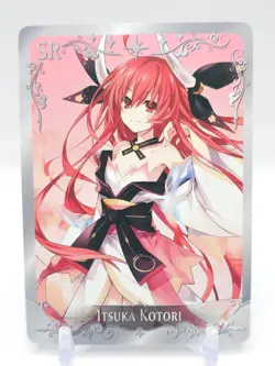 Goddess Trail - Anime Waifu SR Trading Card - Itsuka Kotori - Image 1