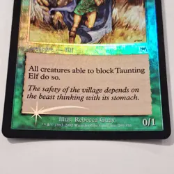 MTG Taunting Elf FOIL Onslaught Green Common MAGIC THE GATHERING CARD - Image 3