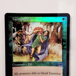 MTG Taunting Elf FOIL Onslaught Green Common MAGIC THE GATHERING CARD - Image 4