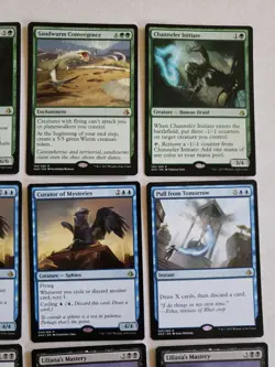 MTG Amonkhet 371 Card Lot Rare Uncommon Land Tokens Blue White Green Red Black - Image 5