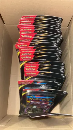 Pokemon TCG Mega Evolution BLISTER Pack Booster Pack Promo Card Lot Of 24 New - Image 2