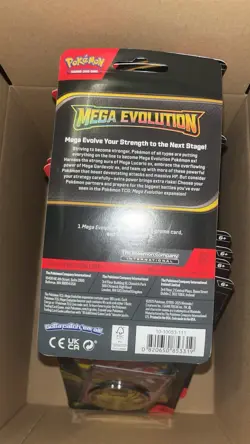 Pokemon TCG Mega Evolution BLISTER Pack Booster Pack Promo Card Lot Of 24 New - Image 3