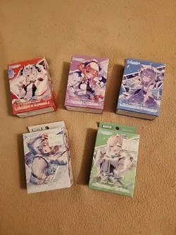 5 Hololive OFFICIAL CARD GAME ENGLISH Start Decks OPENED BOXES, NM/Mint OCG - Image 1