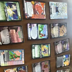 Over 100 Dragon Ball Z CCG Score 2002 card lot Goku Trunks holo & regular cards - Image 5