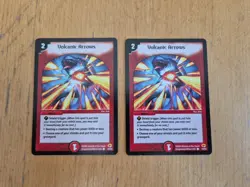 Duel Masters Trading Card Game Volcanic Arrows - Image 1