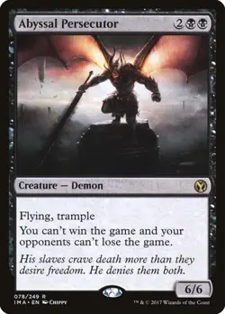 Abyssal Persecutor Iconic Masters LP MTG - Image 1