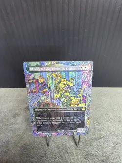 Mikey & Leo, Chaos & Order (Borderless) #200 (Foil) (NM) TMT Magic MTG - Image 4