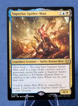 MTG Superior Spider-Man, NM-Mint, English Marvel's Spider-Man 155 - Image 1