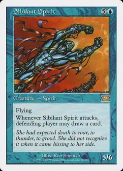 Sibilant Spirit Classic Sixth Edition MTG NM - Image 1