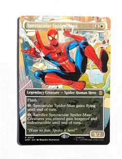 Spectacular Spider-Man ~ Magic MTG Spider-Man ~ Borderless #0014 - Image 1