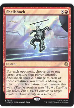 Shellshock #25 Commander: Teenage Mutant Ninja Turtles Surge Foil Rare - Image 1