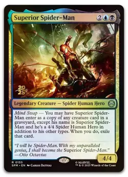 Superior Spider-Man #155 (Foil) (NM) Prerelease Cards PRE Magic MTG - Image 1