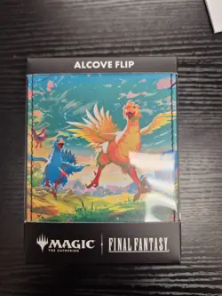 Ultra Pro Final Fantasy Traveling Chocobo Alcove Flip Deck Box New - Image 1