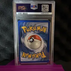 Pokemon Card Rayquaza EX Emerald Holo Rare #9 PSA 7 Near Mint - Image 3
