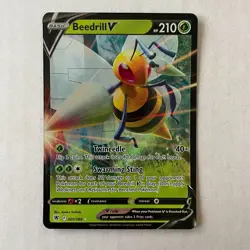 Beedrill V 001/189 Astral Radiance Holo Rare Pokemon NM - Image 1