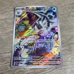 Pokemon Baxcalibur Illustration Rare Full Art Holo 160 HP Paldea Evolved 210/193 - Image 1
