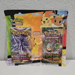 Pokemon Back To School Pikachu Evolving Skies Astral Radiance Boosters Brand New - Image 1