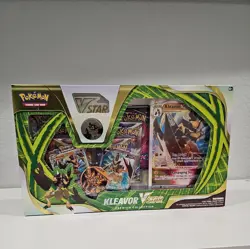 Pokemon TCG - Kleavor VSTAR Special Collection & Promo Coin New Factory Sealed! 820650851254 - Image 1