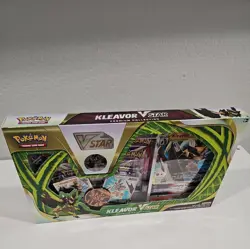 Pokemon TCG - Kleavor VSTAR Special Collection & Promo Coin New Factory Sealed! 820650851254 - Image 2