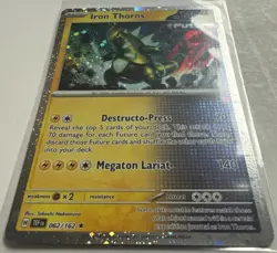 Pokemon TCG - Iron Thorns 062/162 - Cosmos Holo - NM - Checklane Exclusive - Image 2