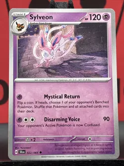 Sylveon 022/064 Sv: Shrouded Fable Pokemon TCG Regular Uncommon 2024 NM - Image 3