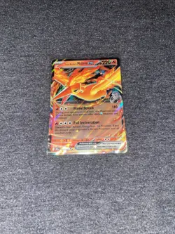 Team Rockets Moltres EX 31/182 Sv10: Destined Rivals Holo Pokemon TCG - Image 1