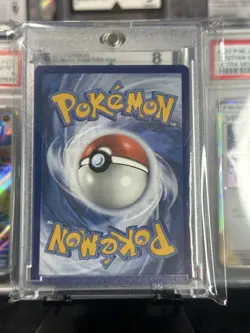 Pokemon Gouging Fire ex 214/162 Temporal Forces Gold Hyper Rare Holo - Image 3