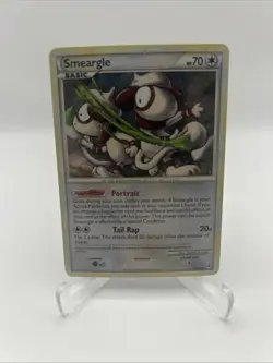 HOLO BLEED ERROR - Smeargle 21/95 HGSS Call of Legends Pokemon TCG Holo Rare - Image 1