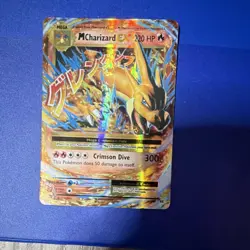 Pokemon M Charizard EX Evolutions Holo Ultra Rare Mega 220 HP 13/108 English - Image 1