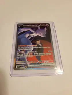 Pokemon Team Rocket's Mewtwo EX Foil Rare 281/217 Ascending Heroes SIR - Image 2