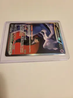 Pokemon Team Rocket's Mewtwo EX Foil Rare 281/217 Ascending Heroes SIR - Image 3
