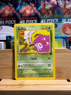 KOFFING 58/82 Team Rocket Common Regular Pokemon TCG Lightly Played - Image 1