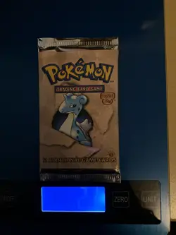 Pokemon 1st Edition Fossil Booster Pack - Lapras - 21g, Brand New - Not Fake - Image 1