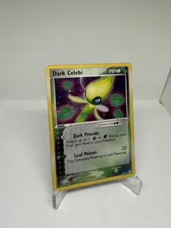 2004 Pokemon Dark Celebi 4/101 Holo Rare EX Hidden Legends - Image 3