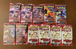 7 Pokemon Destined Rivals Booster Packs And 4 Fun Packs SEALED - Image 1