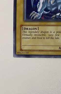 YuGiOh Blue-Eyes White Dragon DDS-001 Unlimited Prismatic Secret Rare - Image 5