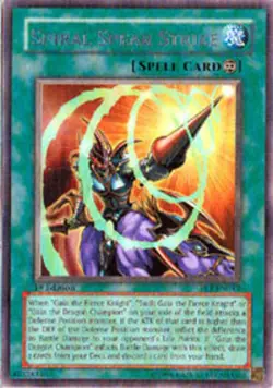 1x (NM) Spiral Spear Strike - FET-EN043 - Rare - 1st Edition YuGiOh - Image 1