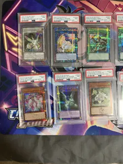 PSA 9 lot Rarity Collection 1 Yugioh - Image 1