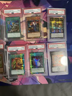 PSA 9 lot Rarity Collection 1 Yugioh - Image 3