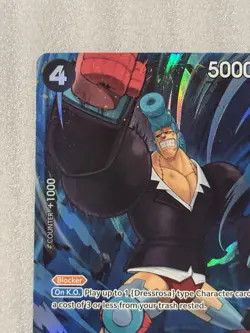 ONE PIECE ROYAL BLOOD - FRANKY RARE OP10-090 ALT ART - ENGLISH - Image 2