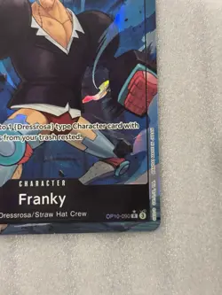 ONE PIECE ROYAL BLOOD - FRANKY RARE OP10-090 ALT ART - ENGLISH - Image 4