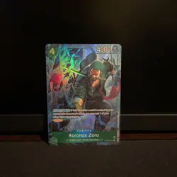 Roronoa Zoro PRB02-006 R Alt Art Holo - One Piece The Best Vol. 2 -English - Image 1