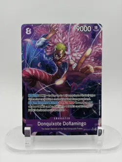 One Piece Donquixote Doflamingo OP10-071 SR Alt Art English NM - Image 1