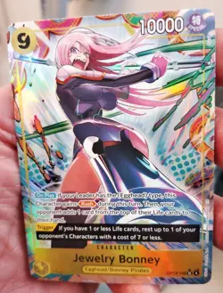 One Piece TCG OP13-108 Jewelry Bonney Alt Art English - Image 2