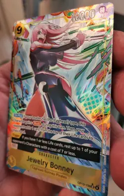 One Piece TCG OP13-108 Jewelry Bonney Alt Art English - Image 5