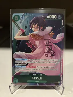 One Piece Tashigi Dash Pack Foil Alt Art OP14-029 The Azure Sea's Seven English - Image 1