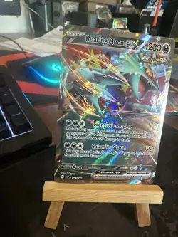 Roaring Moon ex 067 Sv: Scarlet & Violet Black Star Promo Card Holo - Image 2