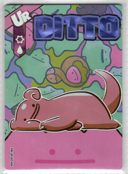 Ditto Slowpoke UR 004 Eif Origin 4.0 Non-TCG Pokemon Card - Image 1